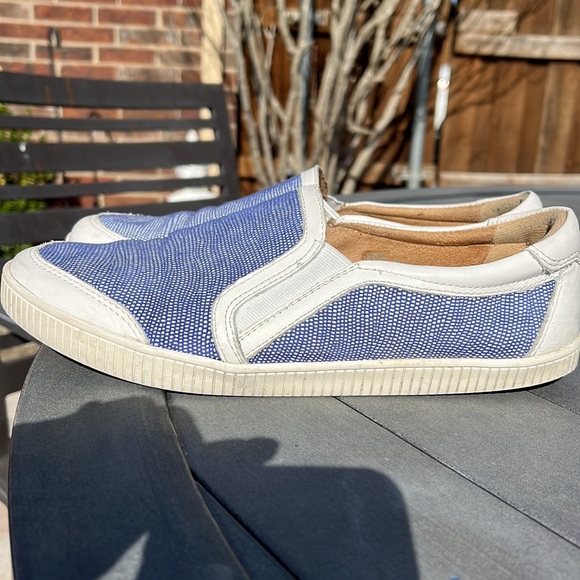 earth 8.5 leather slip on sneaker - Picture 6 of 12